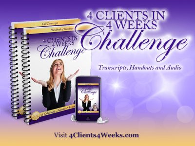 4 Clients in 4 Weeks Challenge